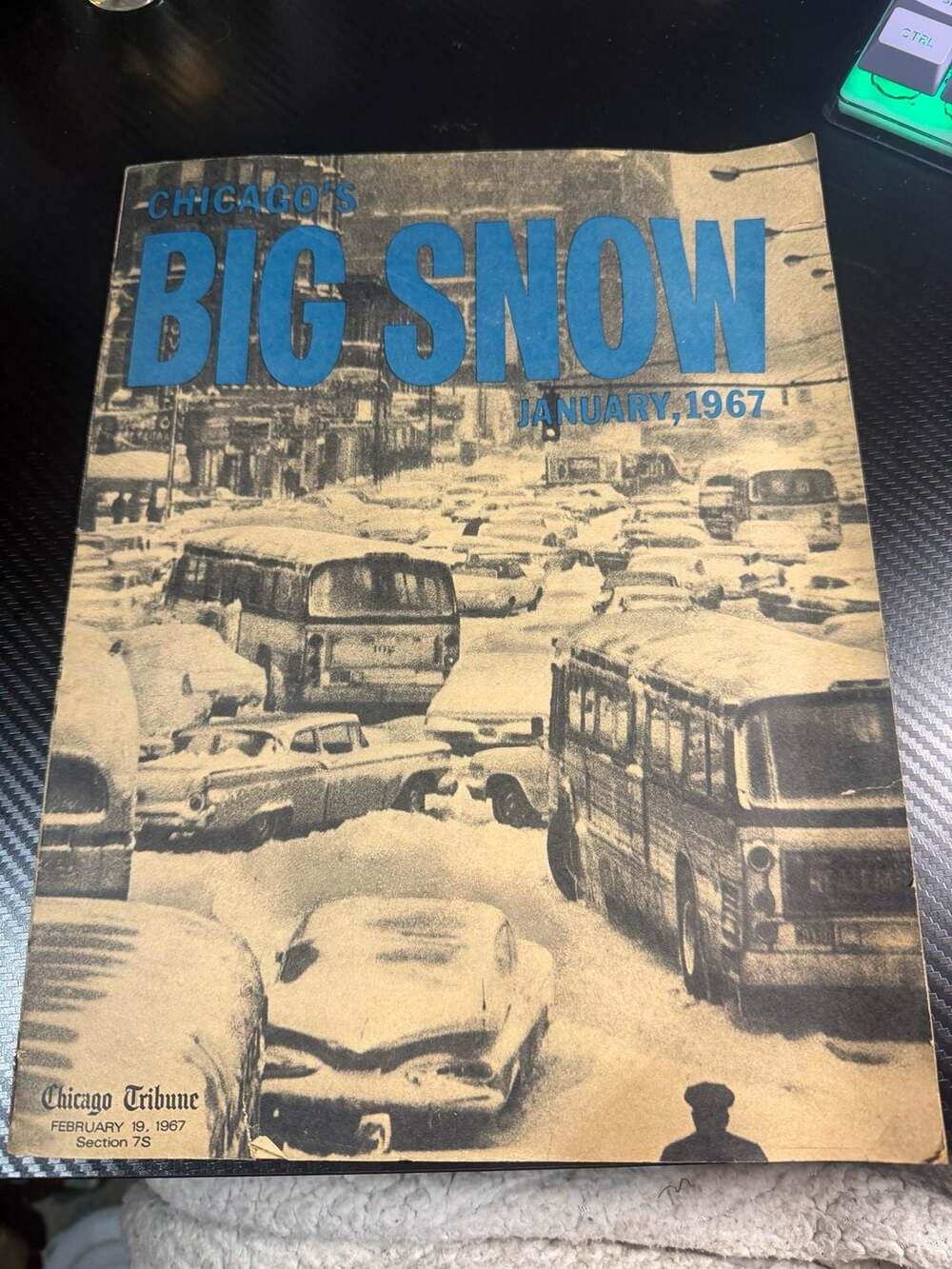 Chicago's Big Snow January 1967 Chicago Tribune Supplement Section 7S